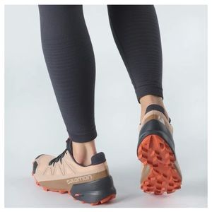 Salomon Speedcross 5 GTX Trail-Running Shoes - Women's 7.5 in Sirocco/Mocha